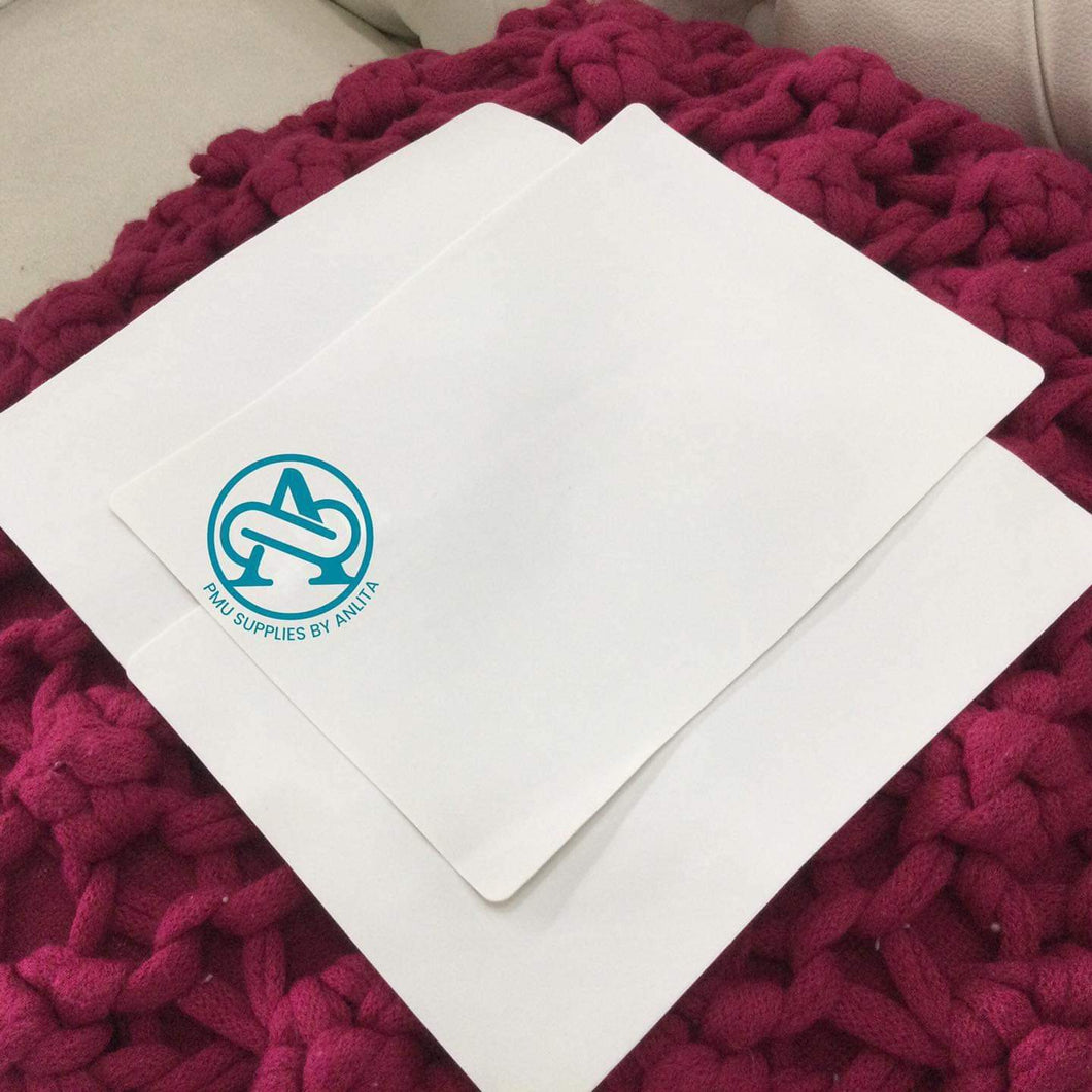 Plain White Practice Pad for HAIRSTROKE
