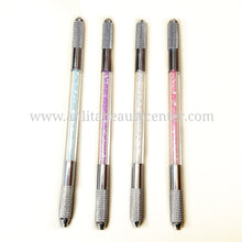MS Dual-head w/ Stone (Purple, White, Aqua Blue, Pink)
