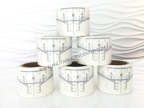 Disposable Sticky Eyebrow Ruler (50pcs/ roll)