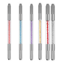 MS Dual-head w/ Stone (Purple, White, Aqua Blue, Pink)