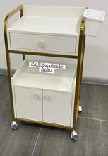 Gold Stainless Steel Electroplated Trolley